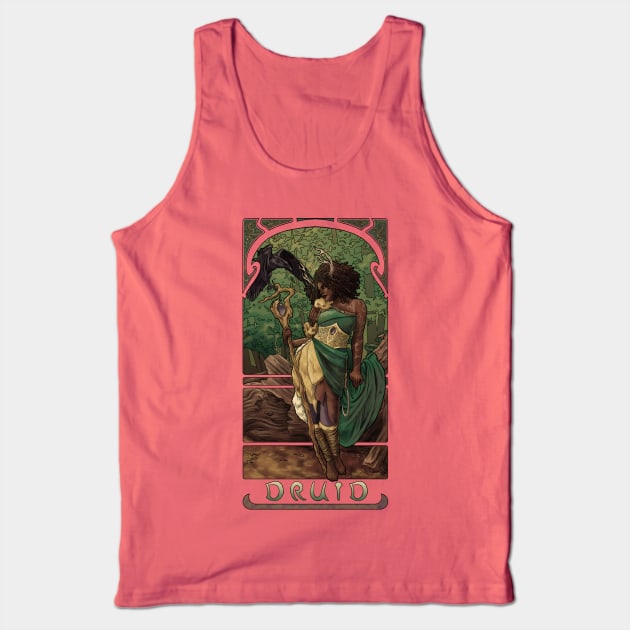 La Druide - The Druid Tank Top by BrandiYorkArt